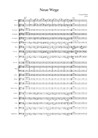 Neue Wege - Partitur - sinfonisches Orchesterwerk mit Akustik- E.-Gitarre, Drums, Percussion, Klavier, Holz-und Blechbläsern und Streichern